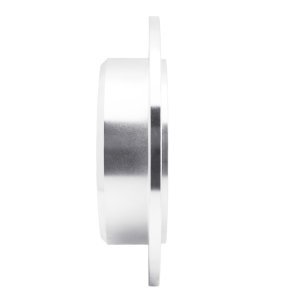 Jeep Wrangler Brake Rotor (1) - Rear Right - R1 Concepts - Drilled & Slotted - Silver - `07-`18